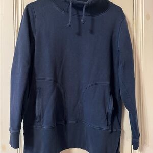Duluth Trading Co Navy Blue Hoodie